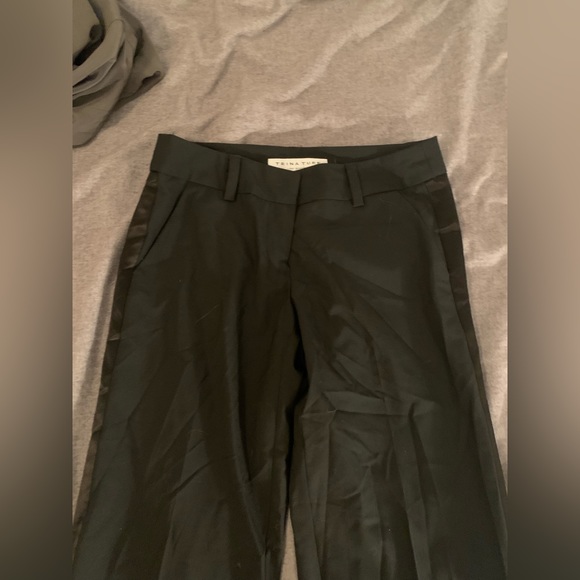 Trina Turk Satin stripe Trousers - Picture 2 of 3